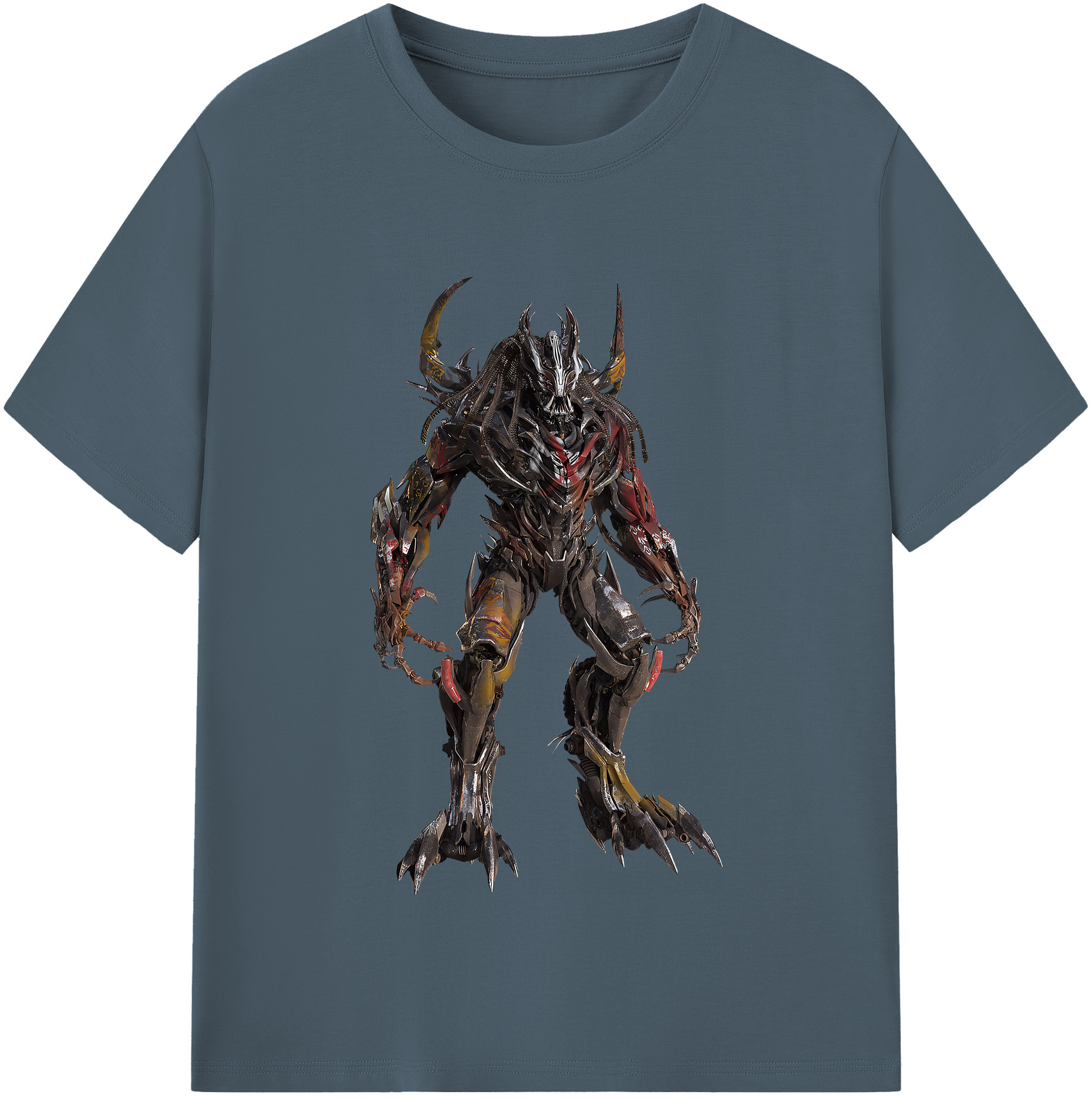 （画像用） Transformers トランスフォーマー 綿100％半袖Tシャツ（フロントプリント）